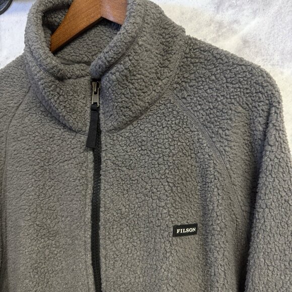 Filson Sherpa Fleece Jacket Full Zip Hiking Polartec Outdoor Men’s XXL 28x28.5 - Picture 3 of 10